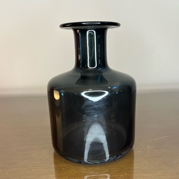IKEA Pepparkorn Vase, Glass, Smokey Gray, Poland, Gulvvase, Scandinavian - Picture 6 of 15